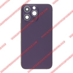 Tapa+Marco Iphone 14 Pro Max Calidad Premium Morado