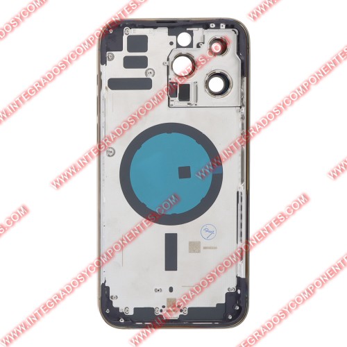 Tapa+Marco Iphone 14 Pro Max Calidad Premium Morado