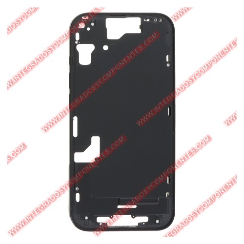 Tapa+Marco Iphone 15 Calidad Premium Negro