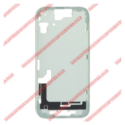 Tapa+Marco Iphone 15 Calidad Premium Verde