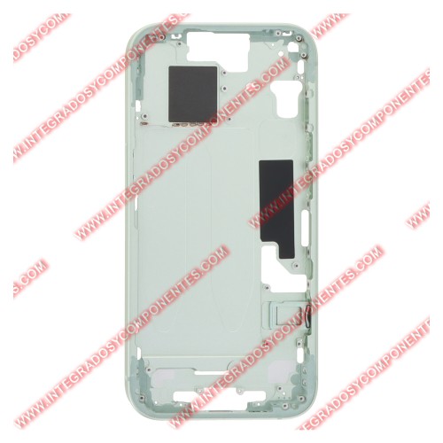 Tapa+Marco Iphone 15 Calidad Premium Verde