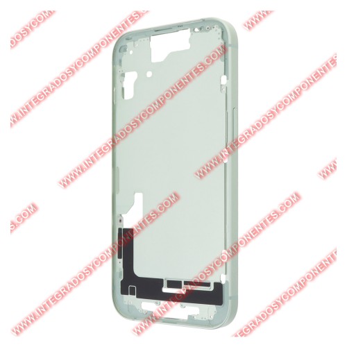 Tapa+Marco Iphone 15 Calidad Premium Verde