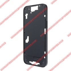 Tapa+Marco Iphone 15 Plus Calidad Premium Negro