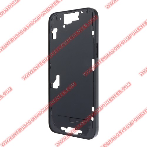 Tapa+Marco Iphone 15 Plus Calidad Premium Negro