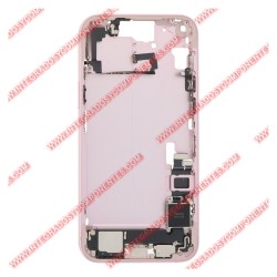 Tapa+Marco Iphone 15 Plus Calidad Premium Rosa