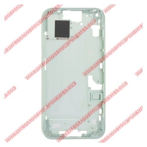 Tapa+Marco Iphone 15 Plus Calidad Premium Verde