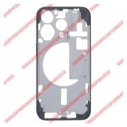 Tapa+Marco Iphone 15 Pro Calidad Premium Azul