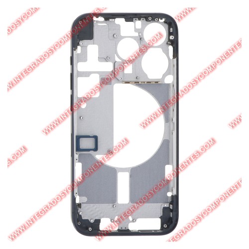 Tapa+Marco Iphone 15 Pro Calidad Premium Azul
