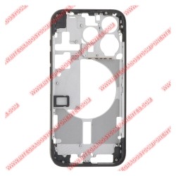 Tapa+Marco Iphone 15 Pro Calidad Premium Negro