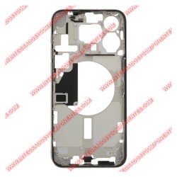 Tapa+Marco Iphone 15 Pro Max Calidad Premium Blanco