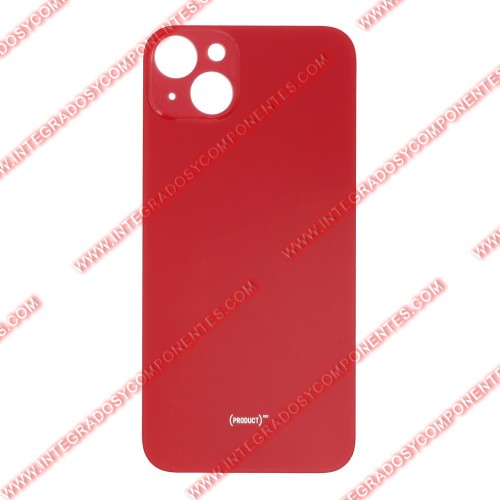 Tapa Iphone 14 Plus Calidad Premium Rojo