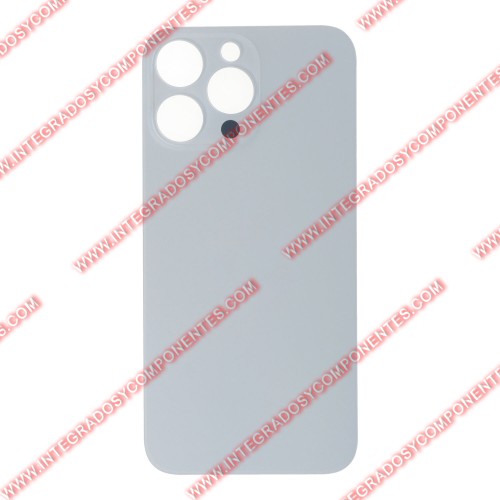 Tapa Iphone 14 Pro Max Calidad Premium Plata