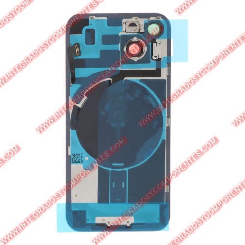 Tapa+Nfc Iphone 14 Calidad Premium Rojo