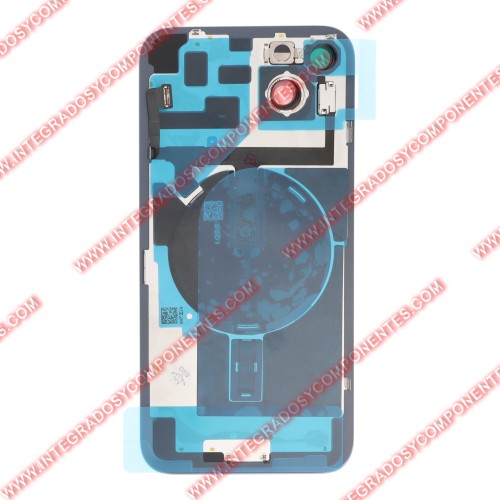 Tapa+Nfc Iphone 14 Plus Calidad Premium Azul