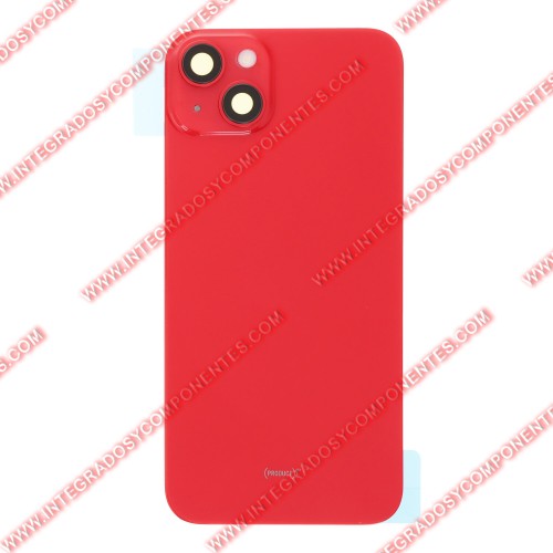 Tapa+Nfc Iphone 14 Plus Calidad Premium Rojo