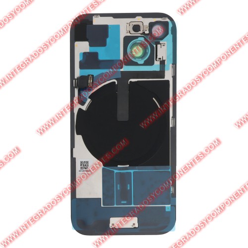 Tapa+Nfc Iphone 15 Calidad Premium Azul