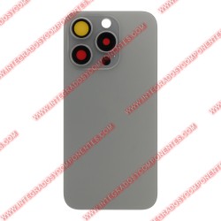 Tapa+Nfc Iphone 15 Pro Calidad Premium Gris