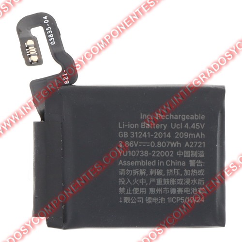 Bateria Para Apple Watch Serie Se 2022 40mm