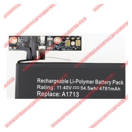 Bateria Para Macbook Pro 13″ Retina A1708 2016-2018