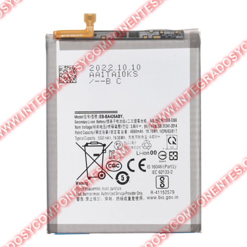 Bateria Samsung A32 5g/A42 5g/A72/A72 5g/M22