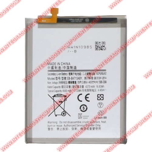 Bateria Samsung A71