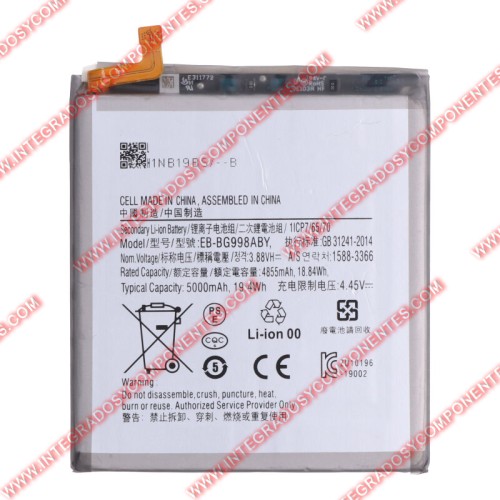 Bateria Samsung S21 Ultra 5g Calidad Premium