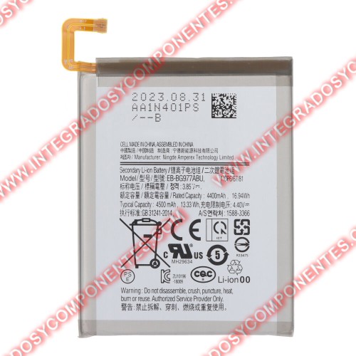 Bateria Samsung S10 5g