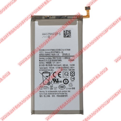 Bateria Samsung S10+ Calidad Premium