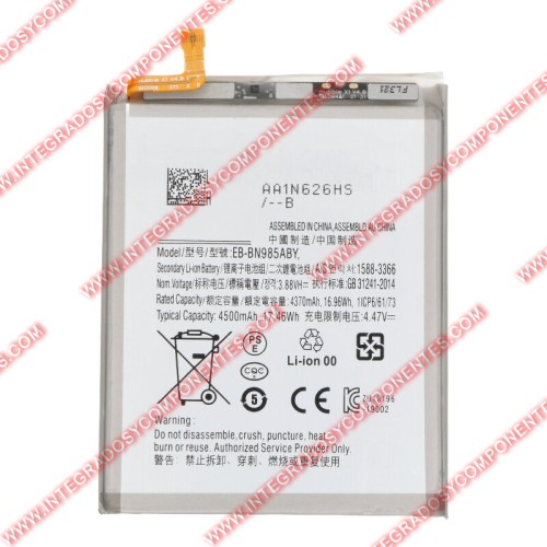 Bateria Samsung Note 20 Ultra/Note 20 Ultra 5g