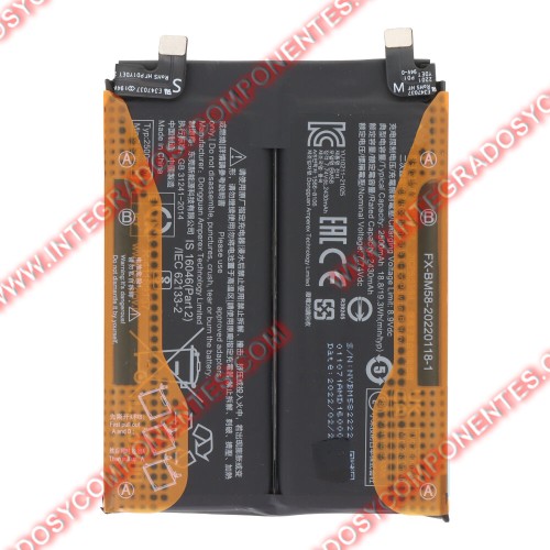 Bateria Xiaomi 11t Pro