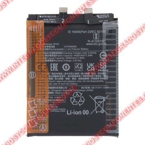 Bateria Xiaomi 12 Pro