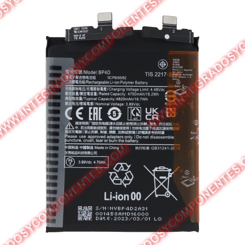 Bateria Xiaomi 13 Pro