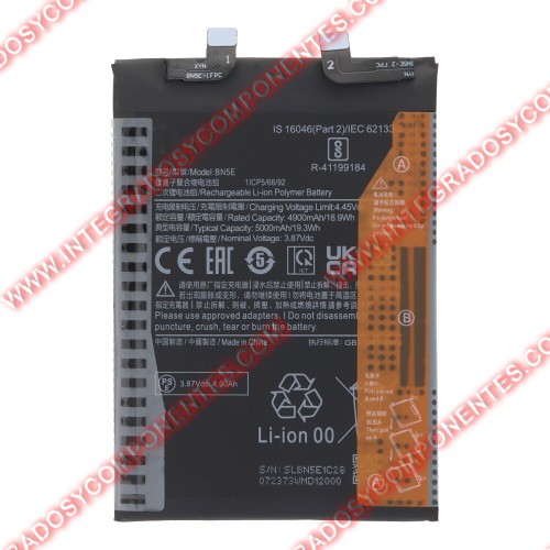 Bateria Poco X4 Pro/ Redmi Note 11 Pro 5g Calidad Premium