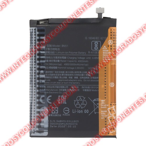 Bateria Redmi 8/8a