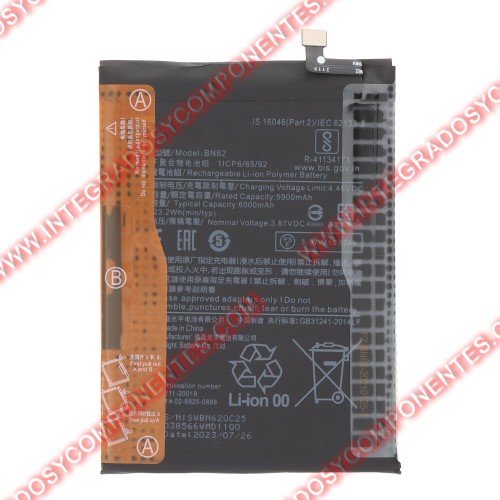 Bateria Redmi 9t