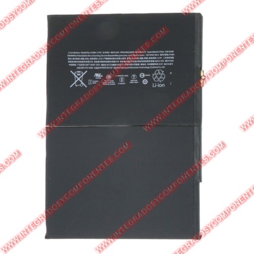 Bateria Para Ipad Air/ 5ª/6ª/7ª/8ª/9ª Generacion Premium