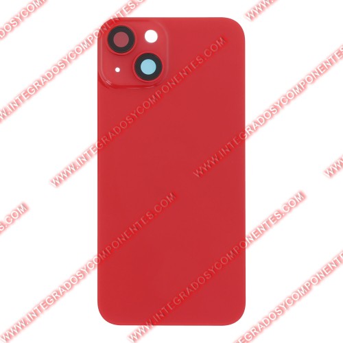 Tapa +Anillo Magnetico Iphone 14 Calidad Premium Rojo