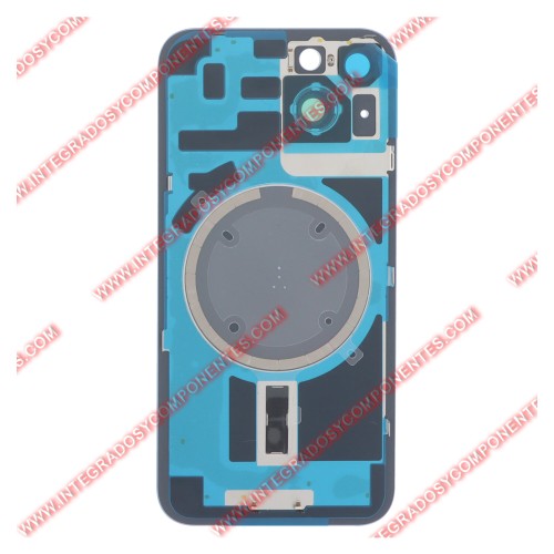 Tapa +Anillo Magnetico Iphone 14 Plus Calidad Premium Azul