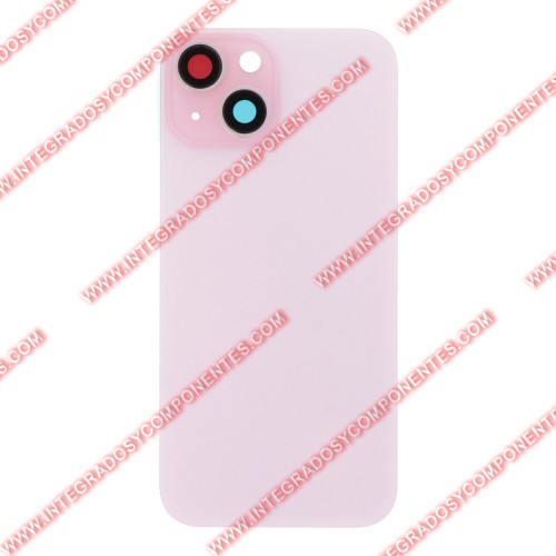 Tapa +Anillo Magnetico Iphone 15 Calidad Premium Rosa