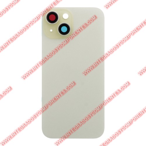 Tapa +Anillo Magnetico Iphone 15 Calidad Premium Amarillo