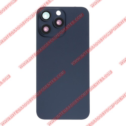 Tapa +Anillo Magnetico Iphone 15 Pro Max Calidad Premium Azul