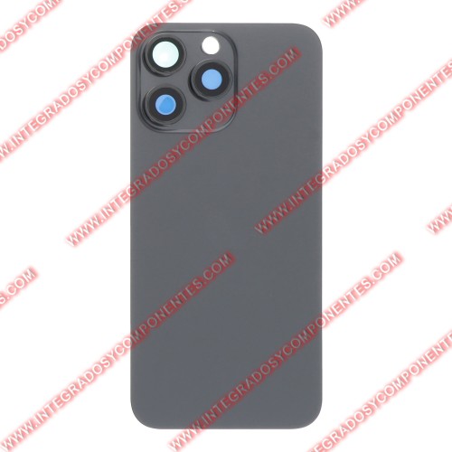 Tapa +Anillo Magnetico Iphone 15 Pro Max Calidad Premium Negro