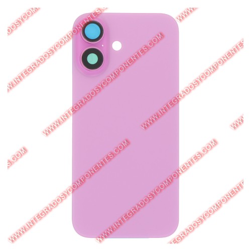Tapa +Anillo Magnetico Iphone 16 Calidad Premium Rosa