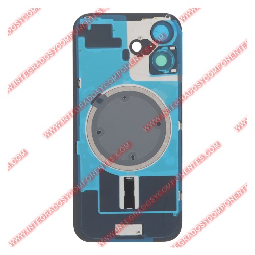 Tapa +Anillo Magnetico Iphone 16 Calidad Premium Negro