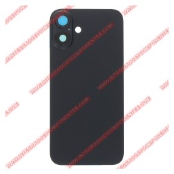 Tapa +Anillo Magnetico Iphone 16 Plus Calidad Premium Negro