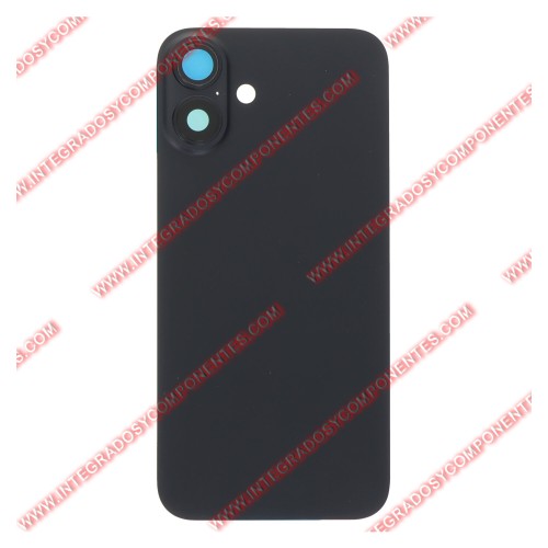 Tapa +Anillo Magnetico Iphone 16 Plus Calidad Premium Negro