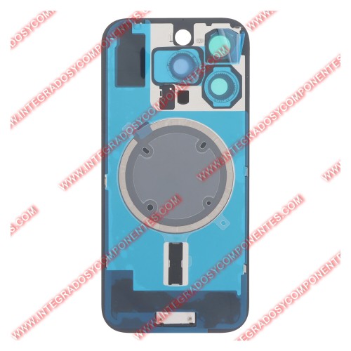 Tapa +Anillo Magnetico Iphone 16 Pro Calidad Premium Blanco