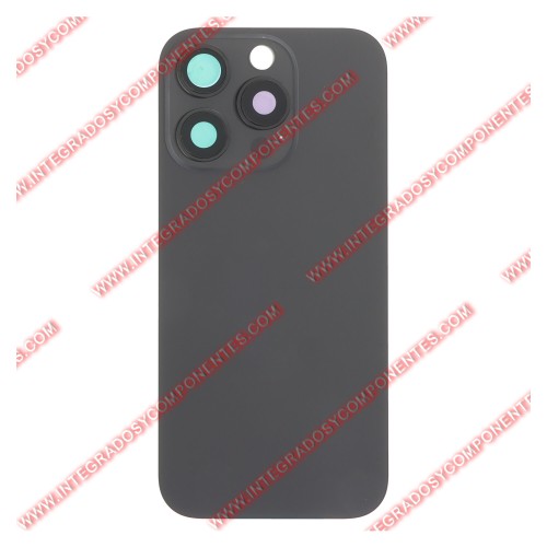 Tapa +Anillo Magnetico Iphone 16 Pro Calidad Premium Negro
