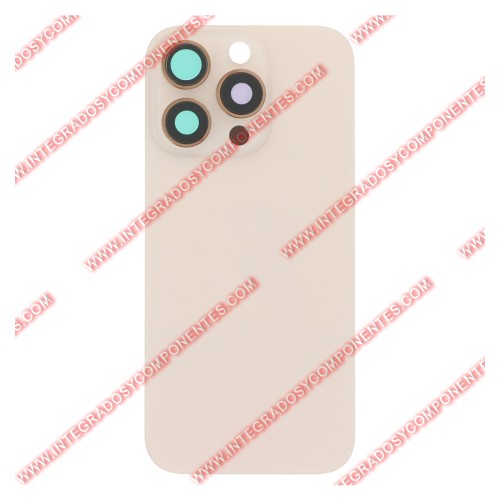 Tapa +Anillo Magnetico Iphone 16 Pro Calidad Premium Dorado