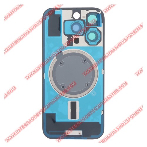 Tapa +Anillo Magnetico Iphone 16 Pro Calidad Premium Dorado